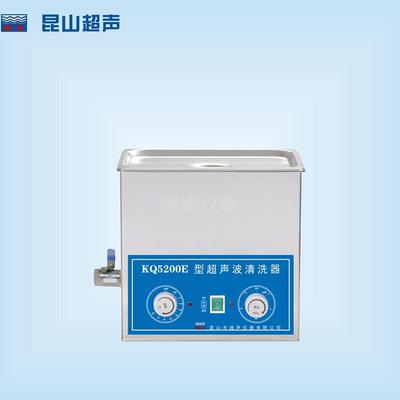 昆山舒美KQ5200E/KQ5200DE小型台式数控超声波清洗机10L超声波清洗器